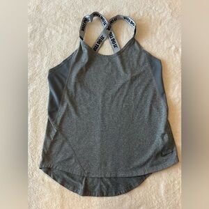 Nike Charcoal Gray Mesh Tank Top